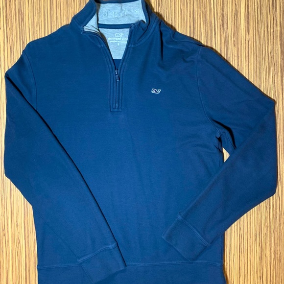 VINEYARD VINES Quarter Zip Pullover Sweater - Picture 1 of 3